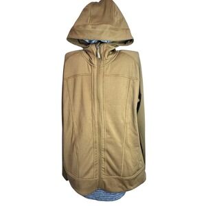 Eddie Bauer Jacket First Ascent Grid Fleece Waffle Ant Bronze UNISEX /Womens 2XL